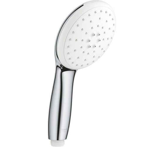 Ручной душ Grohe Purefoam 110 7.6 л/мин, 2 режима, хром/белый 1072980000