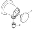 Подключение для душевого шланга Grohe Tempesta, хром 28680001 5