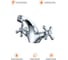 Смеситель для умывальника Prohanss P10.10 12