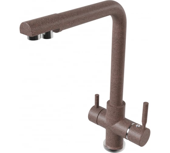 Смеситель для кухни MIXLINE ML-GS10 307 терракотовый, с выходом для питьевого фильтра 547690