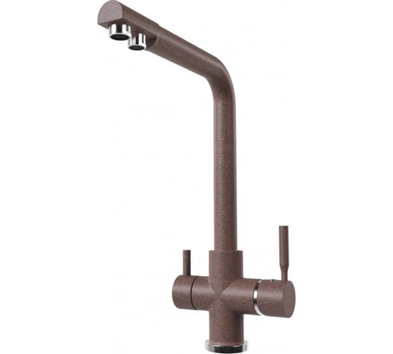 Смеситель для кухни MIXLINE ML-GS10 307 терракотовый, с выходом для питьевого фильтра 547690