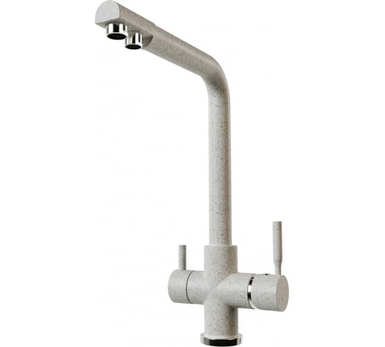 Смеситель для кухни MIXLINE ML-GS10 302 песочный, с выходом для питьевого фильтра 547686