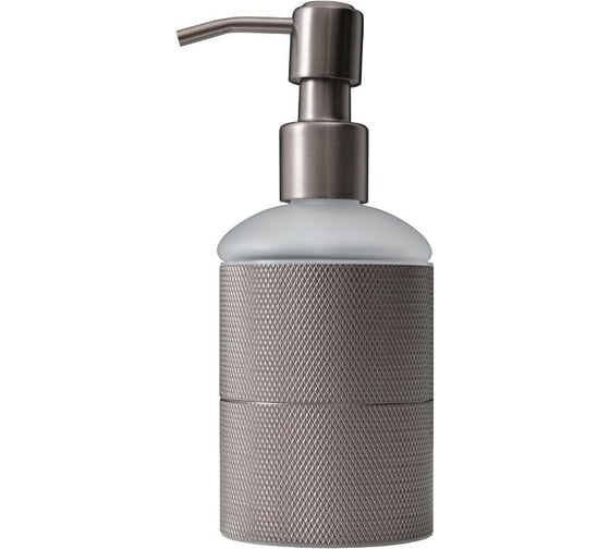 Дозатор для мыла ALLEN BRAU 6.31A06-MG PRIORITY настольный, база графит браш (367935) 00367935