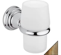 Настенный стакан Bagno&Associati Canova матовое стекло, бронза CA14392