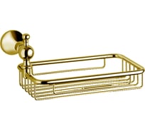 Подвесная мыльница Bagno&Associati Regency сетчатая, золото RE13452
