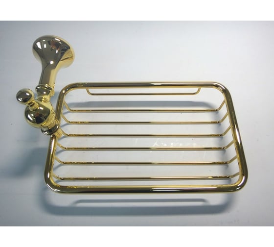 Подвесная мыльница Bagno&Associati Regency сетчатая, золото RE13452