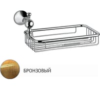 Подвесная мыльница Bagno&Associati Regency сетчатая, бронза RE13492