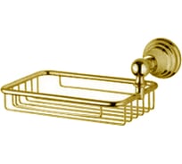 Мыльница Bagno&Associati Canova сетчатая, золото CA13452