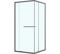 Душевое ограждение Azario Монако SQS-100×100×195 см L/R прозрачное стекло, 6 мм, профиль матовый графит AZ-L47-100-MGR-CL 00104879