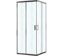 Душевое ограждение Azario Париж SQP-100×100×195 см, стекло шиншила 5 мм, профиль хром AZ-R06-100-CH-CHC 00104819