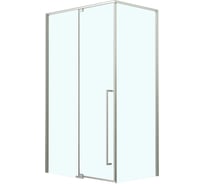 Душевое ограждение Azario Мале- SQR-120х90х195, прозрачное стекло 6 мм, профиль хром AZ-J50-12090-CH-CL 00104840