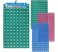 Коврик для ванной МУЛЬТИДОМ Витро 66х38см NEW МК72-61