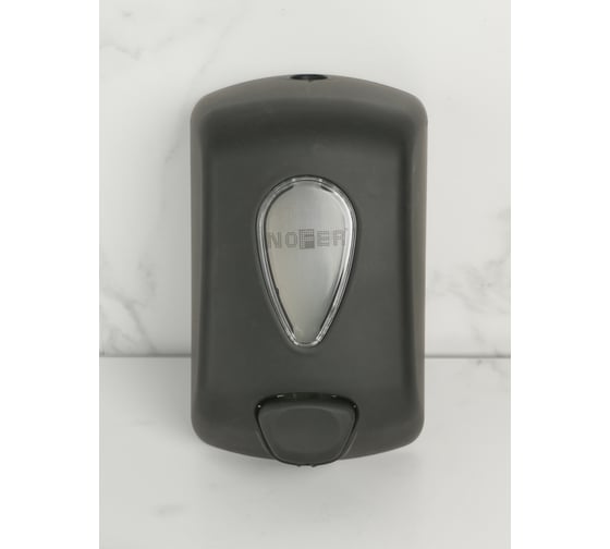 Диспенсер для мыла Nofer Classic пластиковый, чёрный, 1000 мл 03036.N