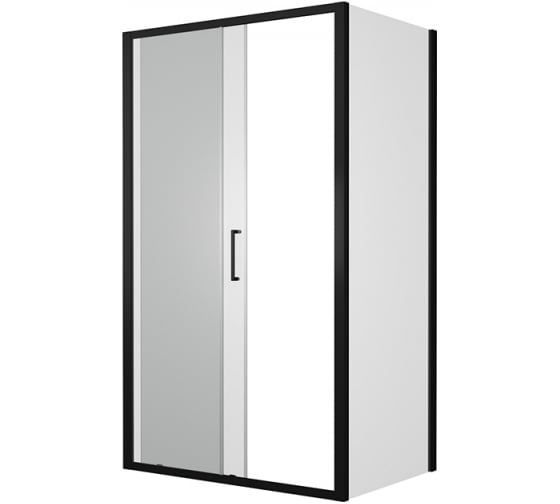 Душевое ограждение Bravat BLACKLINE 1200х800х2000 мм BS120.3101B