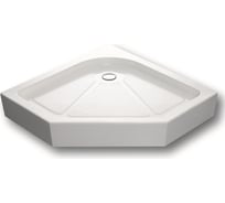 Поддон Bravat Type-P1 пятиугольный, акриловый, 900x900x140 мм, с сифоном и ножками P39