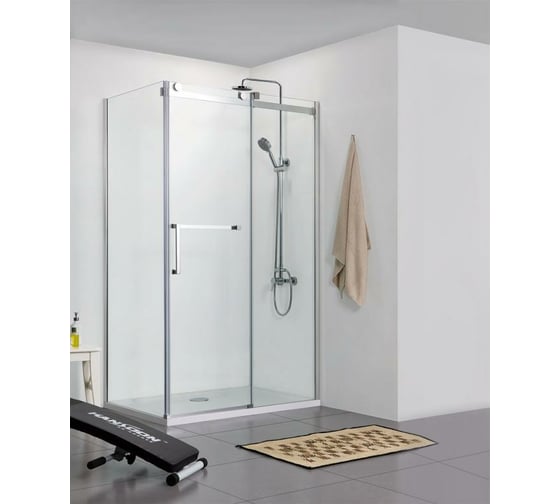 Душевой уголок Bravat Wave прямоугольный, с одной раздвижной дверью 1200x800x2000 BS120.3102S
