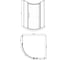 Душевое ограждение Bravat BLACKLINE 900х900х1950 стекло 8 мм, easy clean BS090.1110A 12