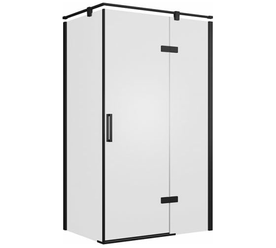 Душевое ограждение Bravat BLACKLINE R-open, 800х1200х1950 мм BS120.3113AB