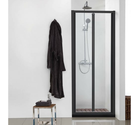 Душевая дверь в нишу Bravat BLACKLINE BD100.4121B