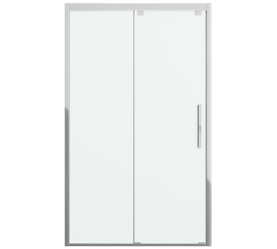 Душевая дверь в нишу Bravat Stream одна раздвижная дверь BD120.4103S 1