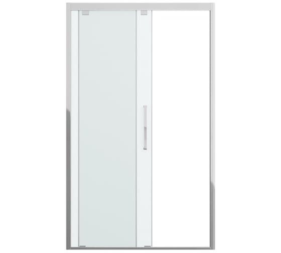 Душевая дверь в нишу Bravat Stream одна раздвижная дверь BD120.4103S