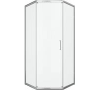 Душевой уголок Bravat Line пятиугольный, с одной распашной дверью 900x900x2000 мм  BS090.6115A