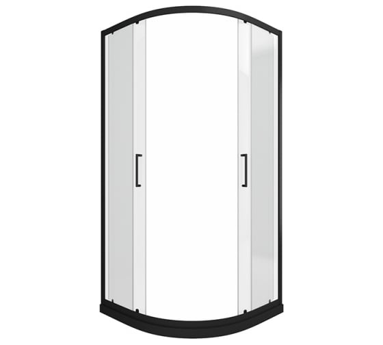 Душевое ограждение Bravat BLACKLINE 900х900х2000 мм BS090.1201B