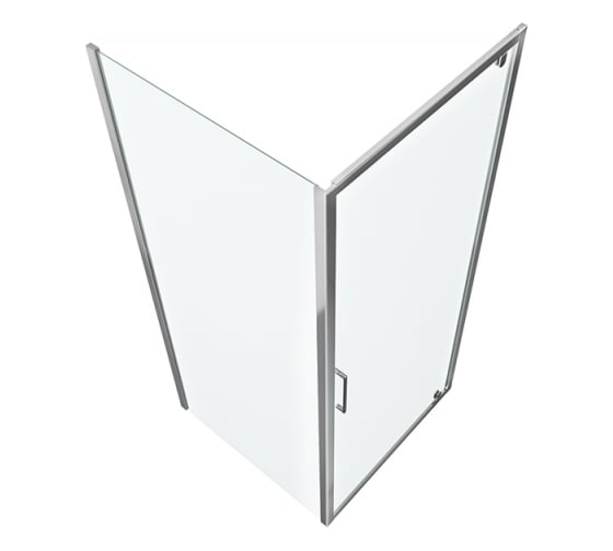 Душевое ограждение Bravat Drop без поддона, одна распашная дверь 900x900x2000 BS090.2110A