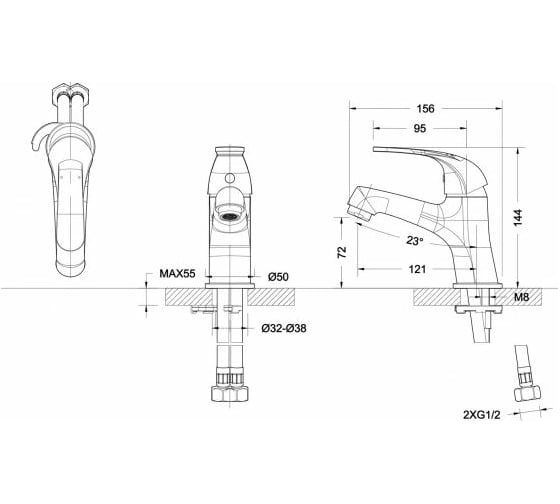 Промонабор Bravat Fit 3 в 1 F00315C