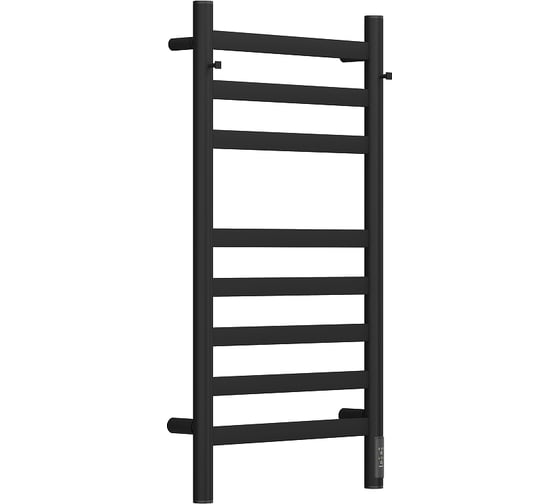 Полотенцесушитель электрический Reflexion home REFLEXION Лут 800x400 с крючками, черный матовый RXT048040BL