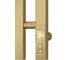 Полотенцесушитель электрический Reflexion home REFLEXION Гоби 1100x120 с крючками, золотой матовый RXT0311012GL 4