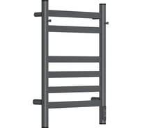 Полотенцесушитель электрический Reflexion home REFLEXION Лут 600x400 с крючками, графит металлик RXT046040GF