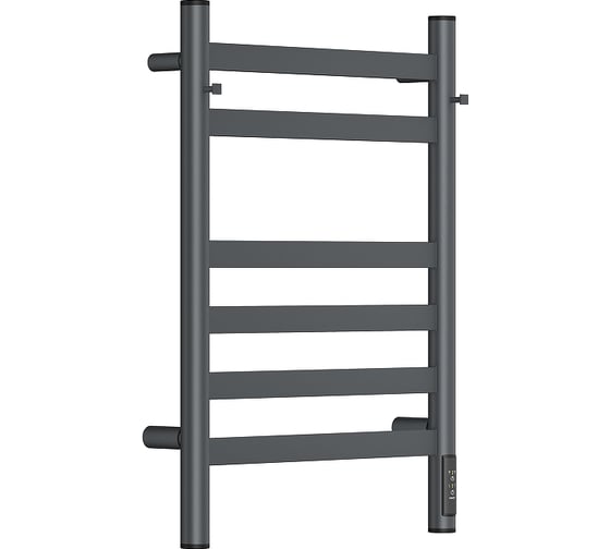 Полотенцесушитель электрический Reflexion home REFLEXION Лут 600x400 с крючками, графит металлик RXT046040GF