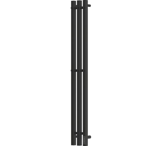 Полотенцесушитель электрический Reflexion home REFLEXION Гоби 1100x120 с крючками, черный матовый RXT0311012BL
