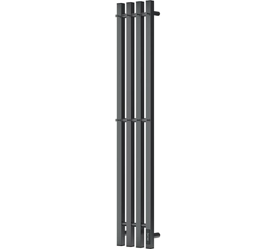 Полотенцесушитель электрический Reflexion home REFLEXION Гоби 1100x180 с крючками, графит металлик RXT0311018GF