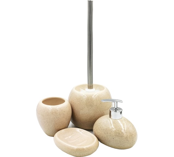 Стакан для зубных щеток Bath Plus 9.2x9.6 см DESERTO W-CE2205AA-TB