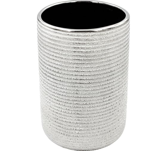 Стакан для зубных щеток Bath Plus 7.6x7.6x11  см FORTUNA W-CE1754BA-TB