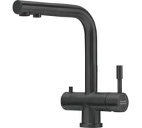 Смеситель Atlas Clear Water сталь PVD, черный Franke 299423