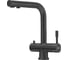 Смеситель Atlas Clear Water сталь PVD, черный Franke 299423 1