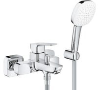 Смеситель для ванны Grohe Cubeo с ручным душем, хром () 1018140000