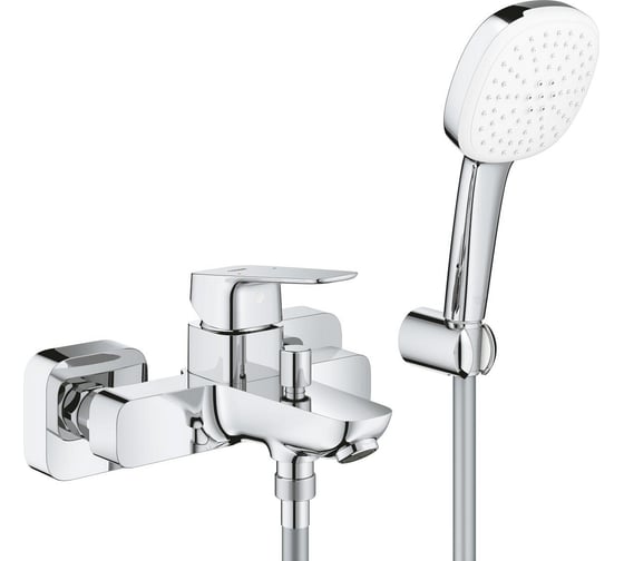 Смеситель для ванны Grohe Cubeo с ручным душем, хром () 1018140000