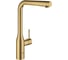 Смеситель для кухни Grohe Essence с вытяжным изливом 2jet, холодный рассвет глянец () 30504GL0 1