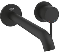 Внешняя часть смесителя для раковины Grohe Essence скрытого монтажа, на 2 отверстия, L-Size, фантомный черный () 29193KF1
