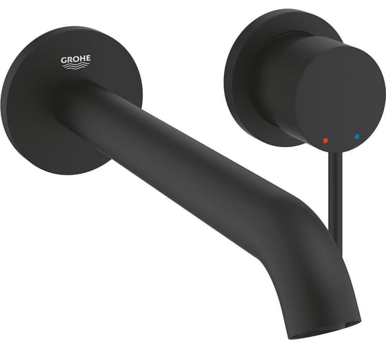Внешняя часть смесителя для раковины Grohe Essence скрытого монтажа, на 2 отверстия, L-Size, фантомный черный () 29193KF1