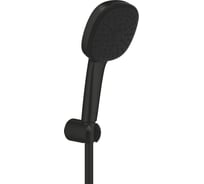 Душевой набор Grohe Tempesta Cube 110, 3 режима, 1500 мм, 7,4 л/мин, черный матовый () 275882433