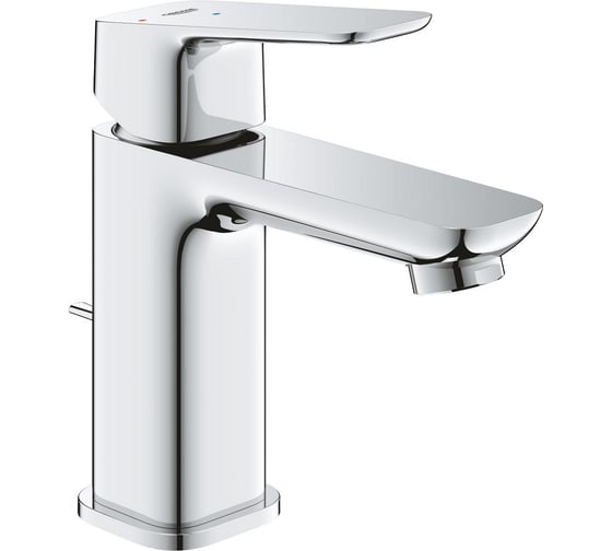 Смеситель для раковины Grohe Cubeo с донным клапаном, S-size, хром () 1017300000