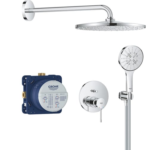 Душевая система Grohe Essence со смесителем для душа, хром () 25287000