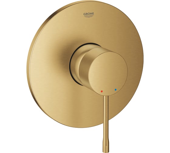 Внешняя часть смесителя для душа Grohe Essence скрытого монтажа, круглая, холодный рассвет матовый () 24168GN1