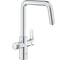 Смеситель для кухонной мойки Grohe Blue Pure Eurosmart с функцией фильтрации, без фильтра в комплекте, хром () 30583000 1