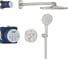 Душевая система Grohe Grohtherm SmartControl с термостатом для душа, суперсталь () 34863DC0 1